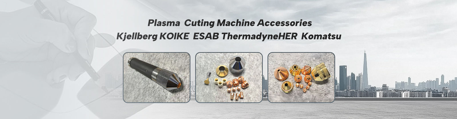 Materiales consumibles del plasma de la máquina del CNC