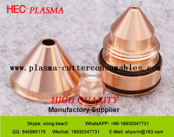 Servicio del OEM de los materiales consumibles del corte del plasma del casquillo 0558006166 del escudo de Esab PT-36