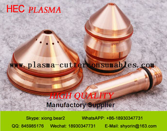 Componentes de la antorcha de corte por plasma 220738 Escudo, acero inoxidable Corte de bisel por plasma