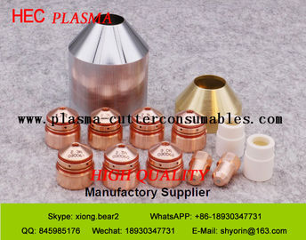 Casquillo externo de la antorcha de los materiales consumibles del corte del plasma para Koike 400 estupendos