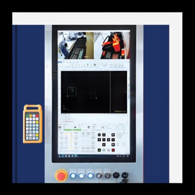 Máquina de corte por láser de fibra de mesa de intercambio de recinto completo