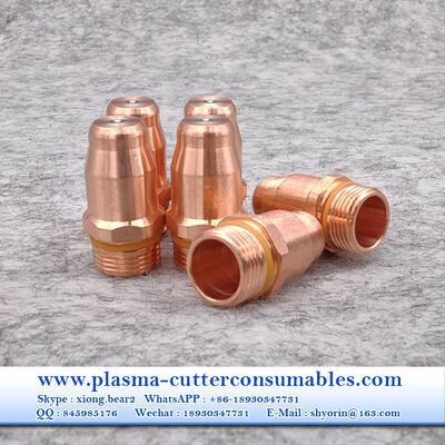 Cátodo de consumibles de plasma Kjellberg .11.855.401.350 F005-S Cabeza plateada