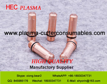 Electrodo E0 del plasma de los materiales consumibles AJAN de la antorcha de plasma de la larga vida. E1, E3/boca de AJAN/electrodo